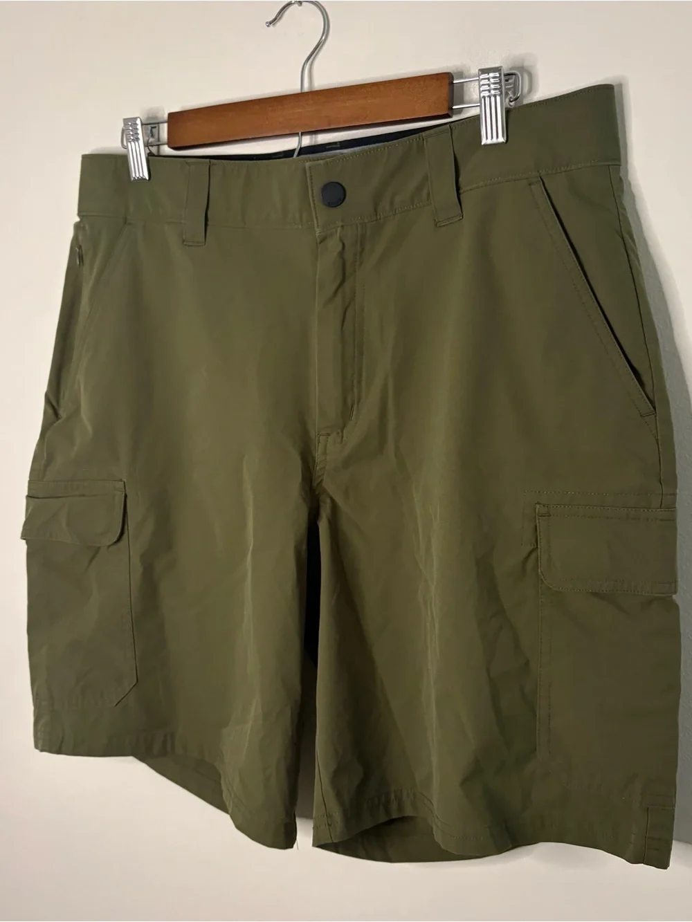 Orvis Men’s Sz 34 Green Technical Shorts Lightweight Hiking Outdoors fishing